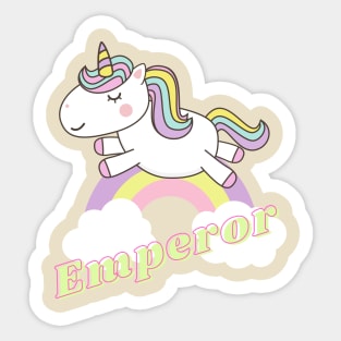 emperor Sticker